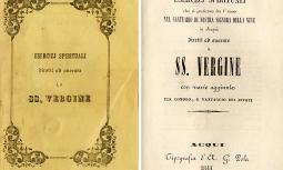 Esercizi Spirituali diretti ad onorare la Ss. Vergine