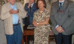 Giacomo Soffiantino con Rosalba e Adriano Benzi a Cavatore casa Felicita.