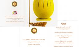 Menu Accademia Italiana della Cucina delegazione di Alessandria