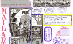 MAIL ART &quot;60° anniversario della prima messa in onda di Carosello&quot;