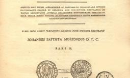 Monumenta Acquensia - Joannes Baptista Moriondus D.T.C.