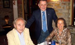Conviviale inaugurazione mostra &quot;Eandi - sogni e poesia &quot; Cavatore (AL) Casa Felicita 