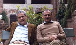 Con il fratello Luciano a Passerano