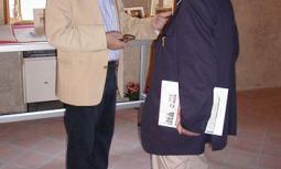 Fernando Eandi e Giorgio Trentin a Cavatore casa Felicita.
