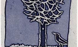 FRANCESCO CASORATI - L'ALBERO - Ex Libris  Adriano Benzi