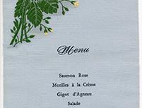 Menu in seta.