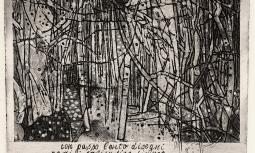 Il bosco e la neve - Auguri per il 2000
